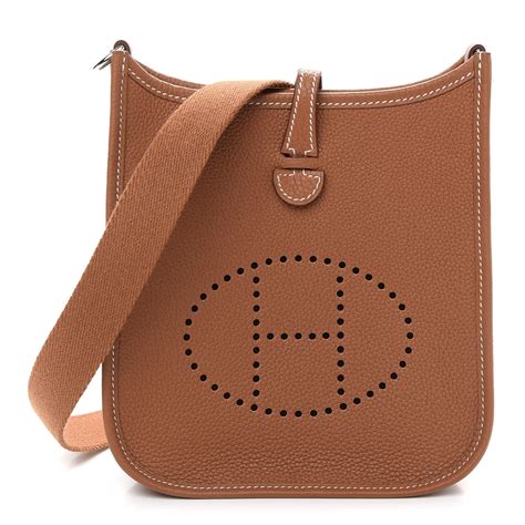 hermes taurillon clemence evelyne tpm|Hermes evelyne tpm bags.